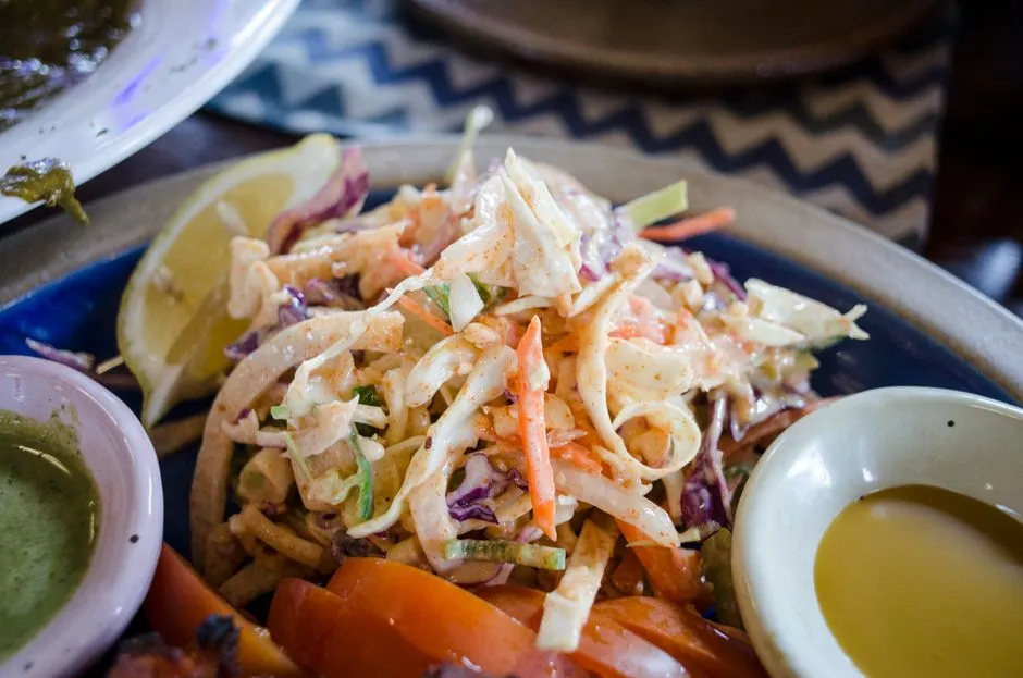 Quick Vinegar Slaw for Fish Sandwiches